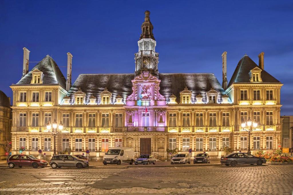 Charmant Studio Proche Gare Centre, Centre Ville Et Lycee Roosevelt Reims Dış mekan fotoğraf